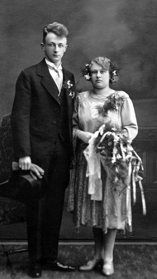 Kuitert, Doetje (Ouwe) trouwfoto 1930