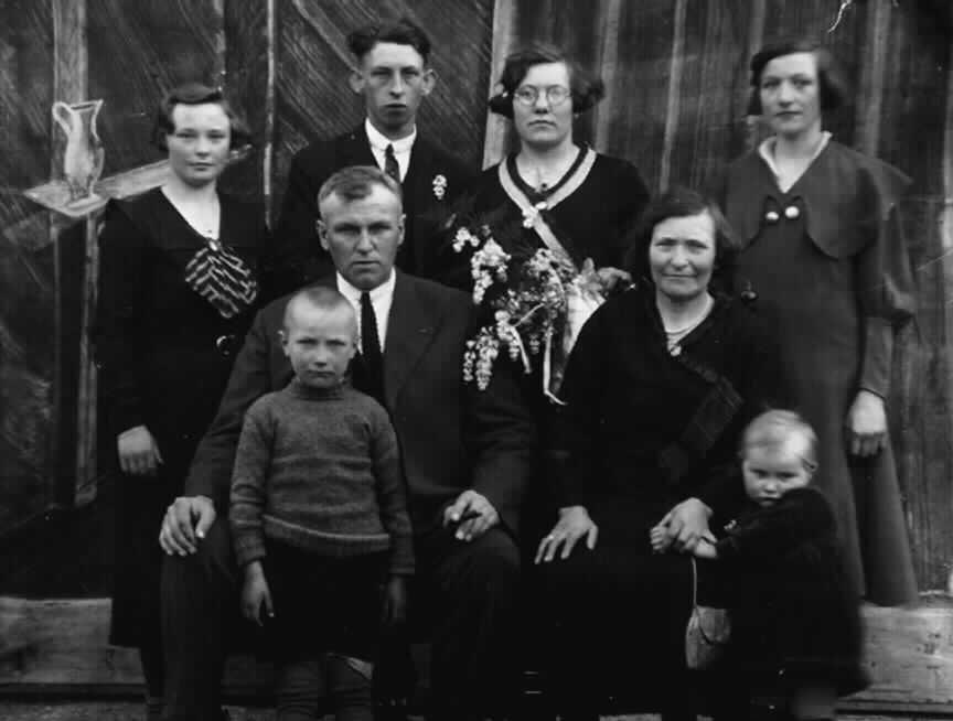 Kuitert, Marten (Jacob), Maria en kinderen